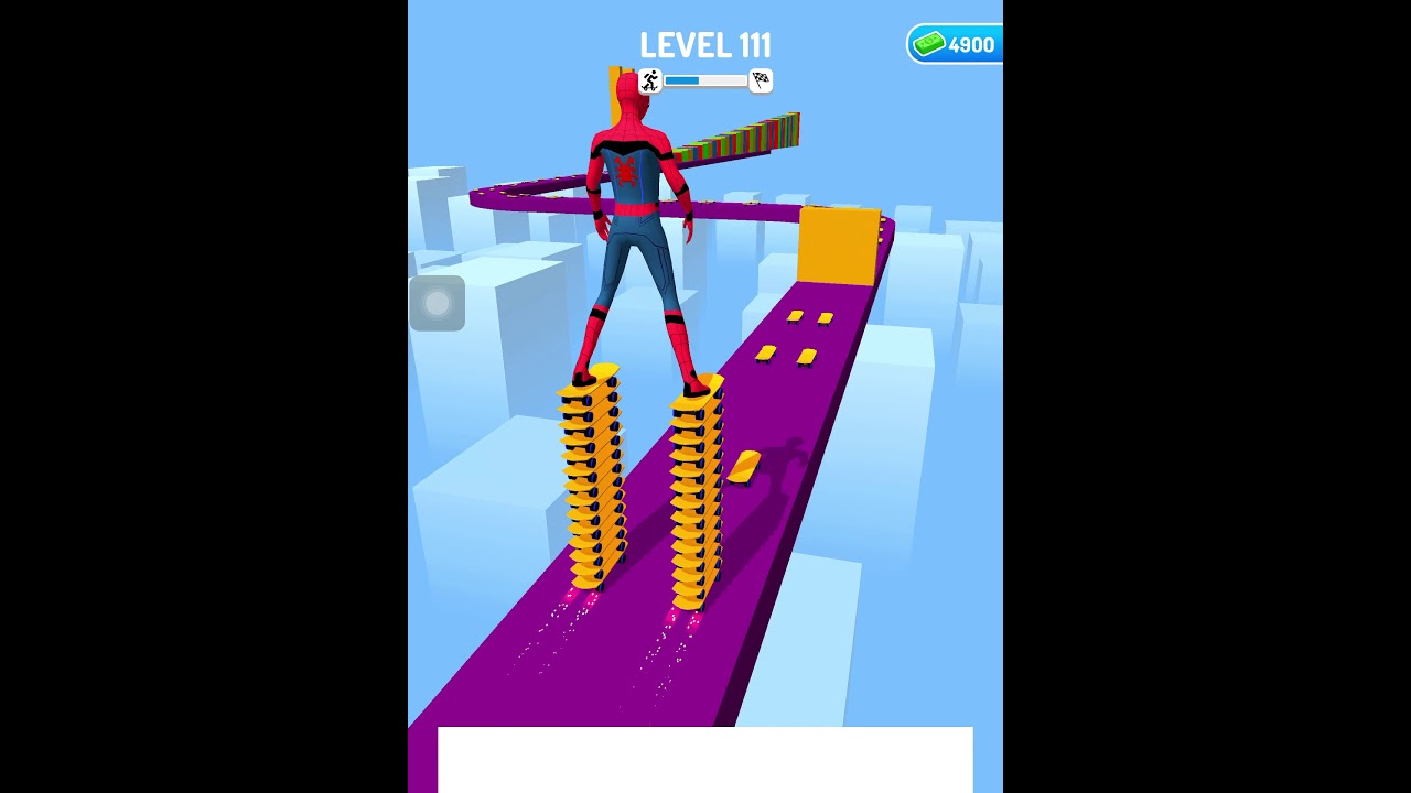 &rlm;Spiderman Skacker Stacker - Fun Mobile Gameplay #shorts (111)