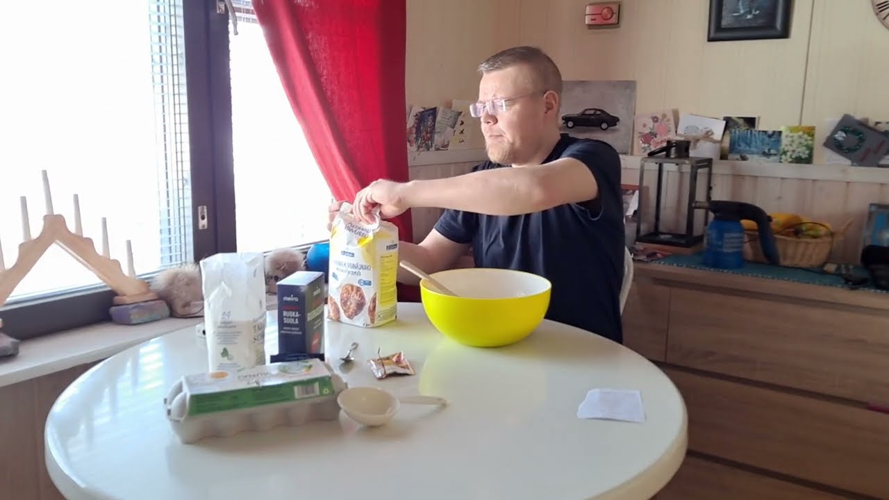 Pullan leivonta video