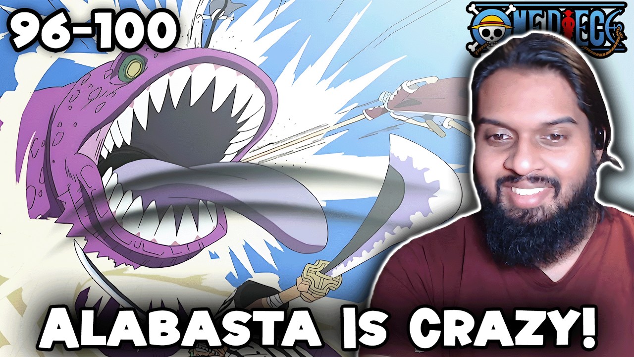 I wasn't Ready for a Desert Fight ! My FIRST Time Watching One Piece - Episode 96-100 Reaction