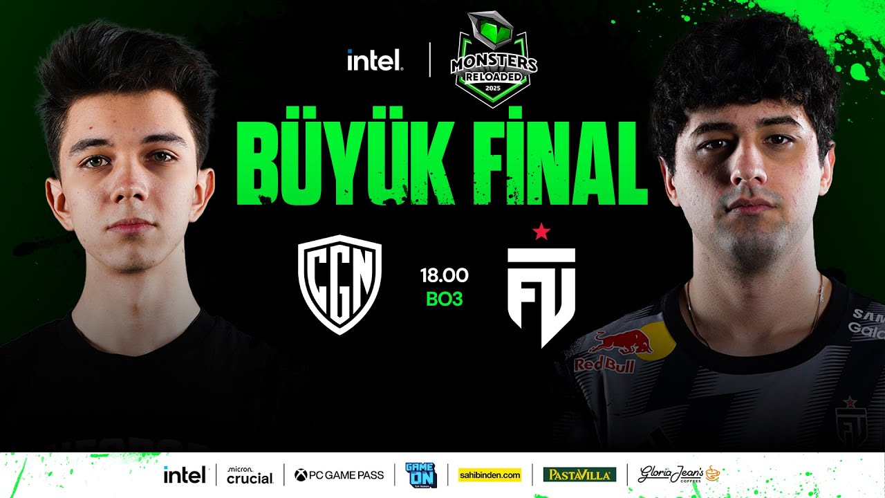 FUT Esports 🆚 CGN Esports | Intel Monsters Reloaded 2025 VALORANT B&uuml;y&uuml;k Final | BO5 |