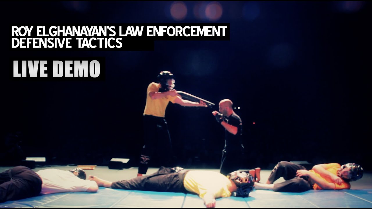 Roy Elghanayan's Law Enforcement Krav Maga Live Demo!