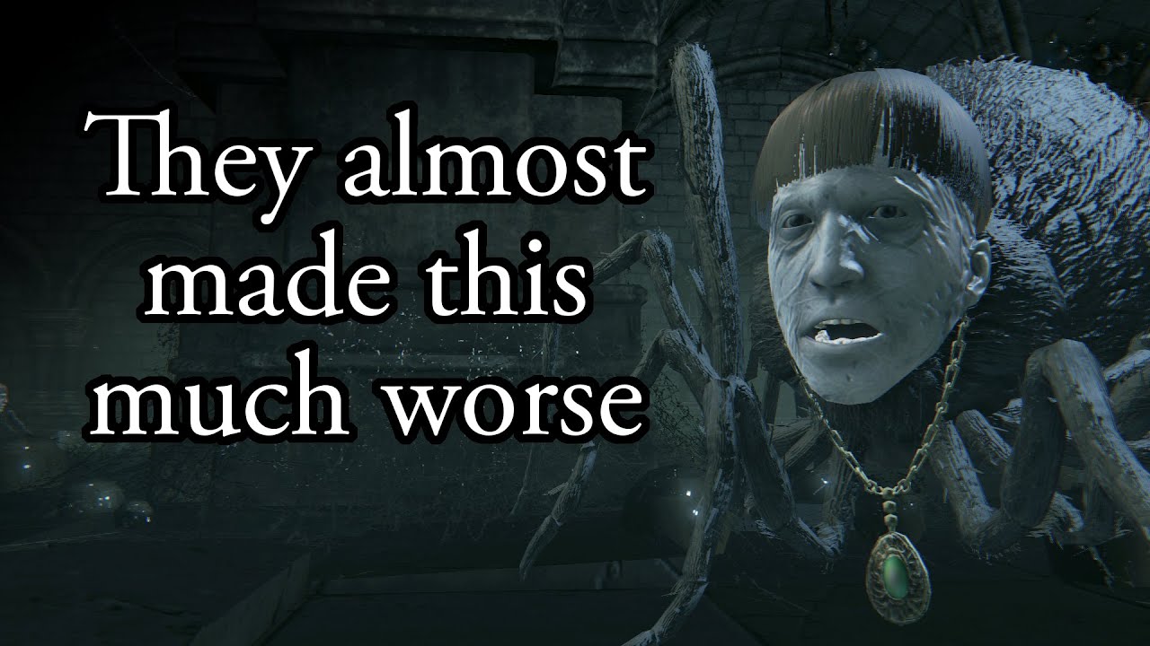 The giant spiders with human faces