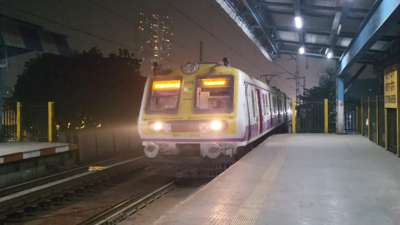 Dazzling Radiance: Local Trains' Headlights at Cotton Green Station