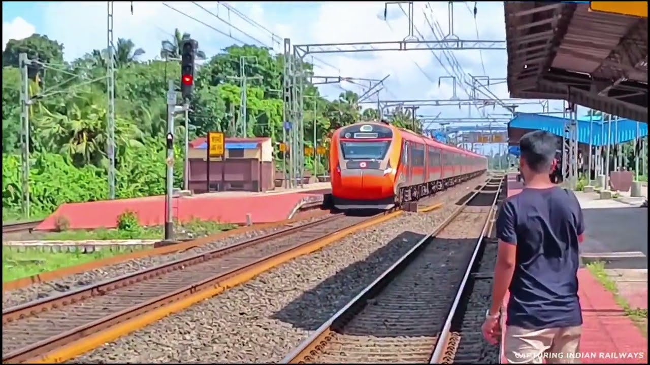 High Speed Train Crossings Compilation | Indian Railways Train Videos