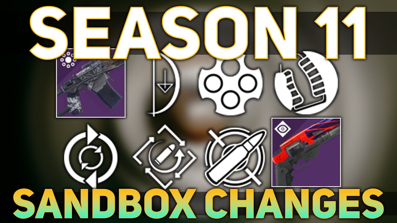 Upcoming Season 11 Sandbox Changes (Archetype Buffs, Perk Reworks, & Returning Weapons) | Destiny 2