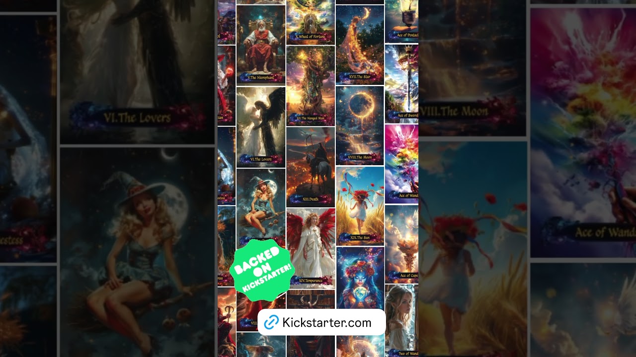 Tarot  Web of Destiny on Kickstarter #tarot #tarotcards #kickstarter #tarotreading #tarotreader