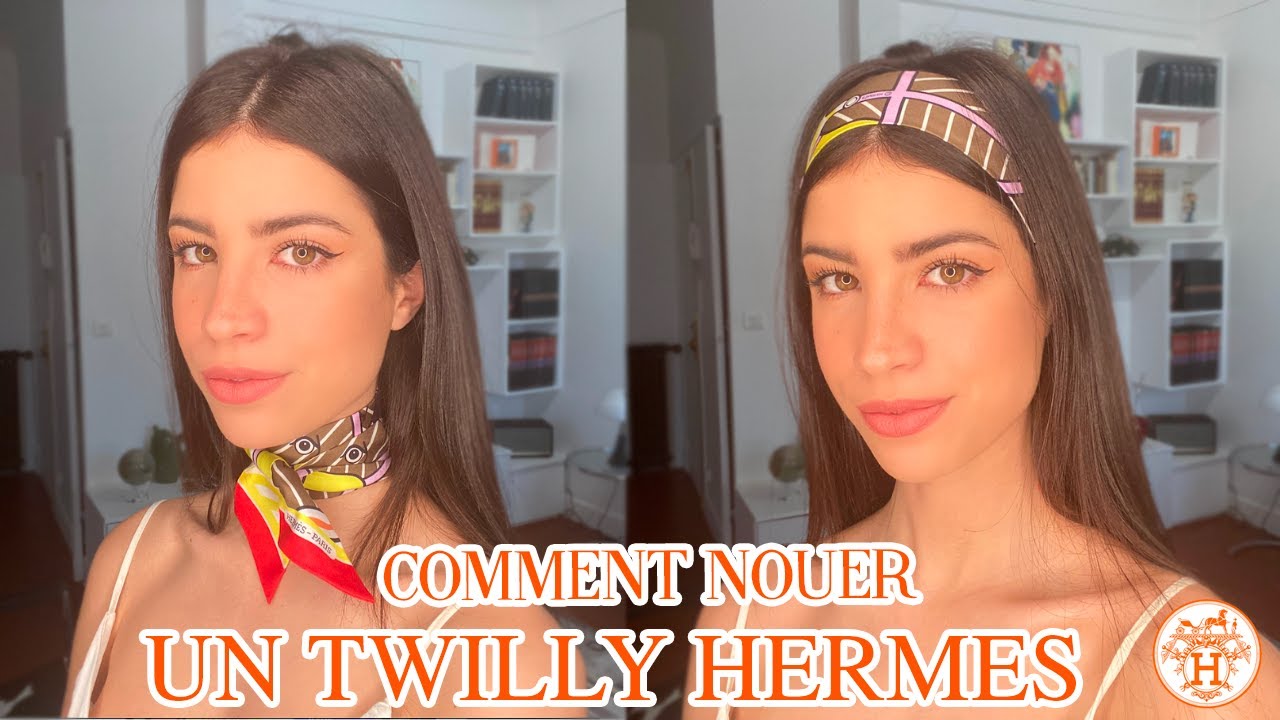 COMMENT NOUER UN TWILLY HERMES  | Stelle