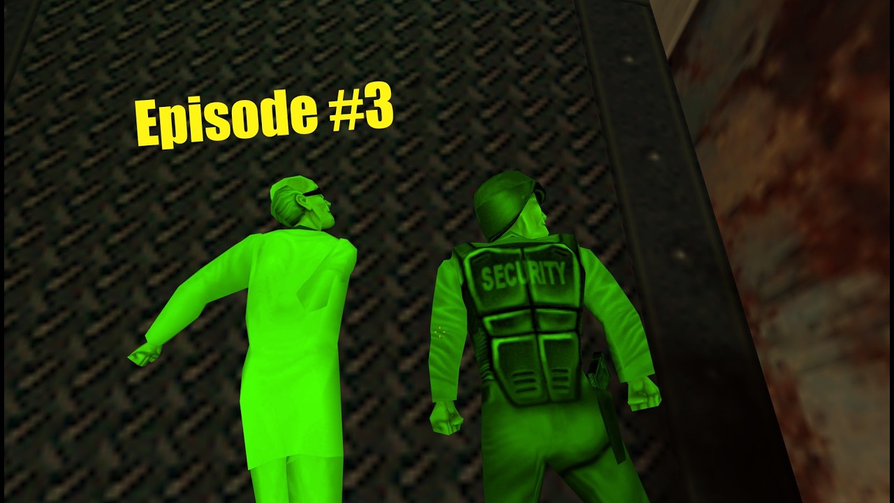 Swimming In The Toxic Waste, Episode #3 of Half Life 1