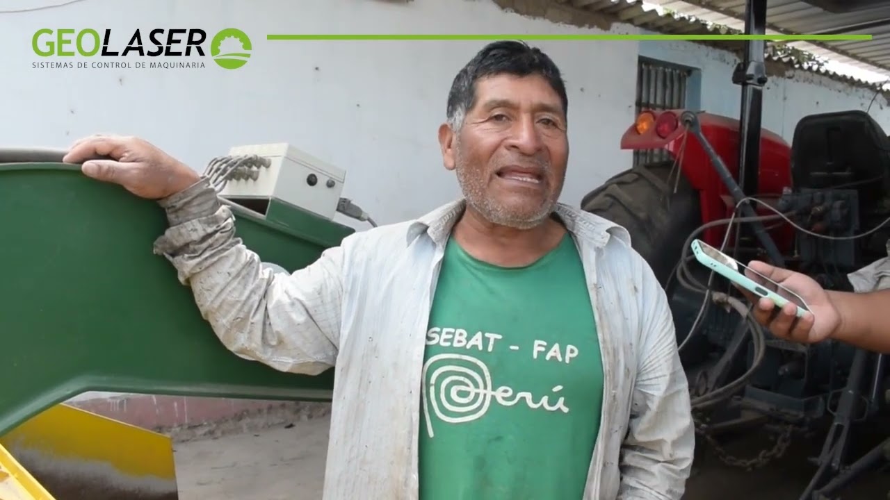 Agricultores comparten su experiencia con Geolaser