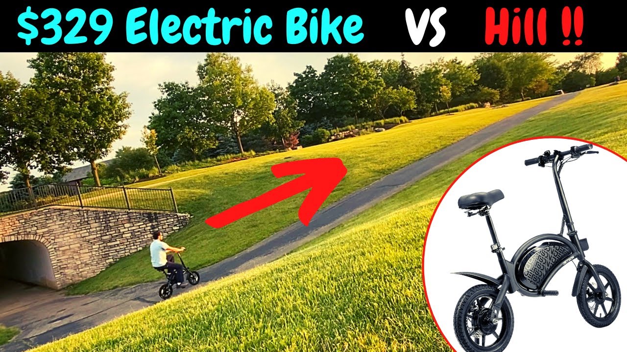 Testing Jetson bolt pro uphill 🚴‍♀️ Jetson Bolt Pro Folding Electric Bike 🚴‍♀️ Testing Steep Hills