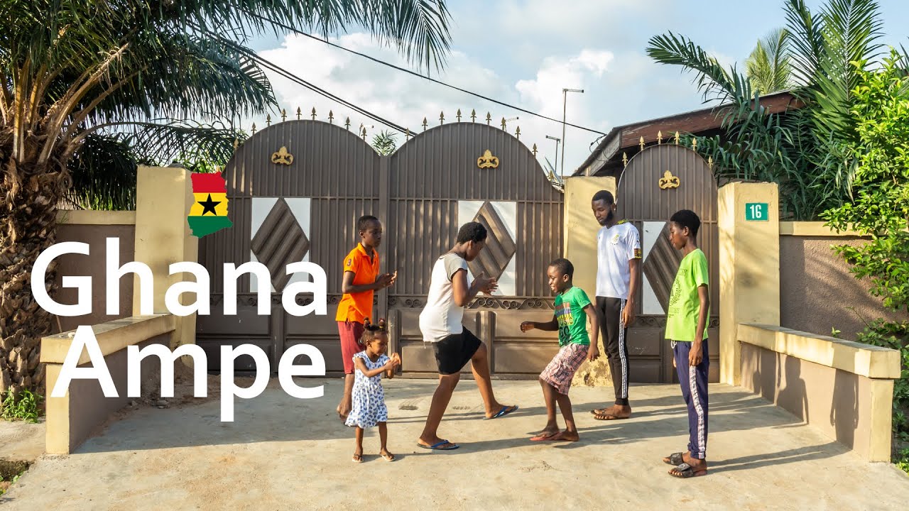 Games played in Ghana (Ampe, Sasankroma etc)
