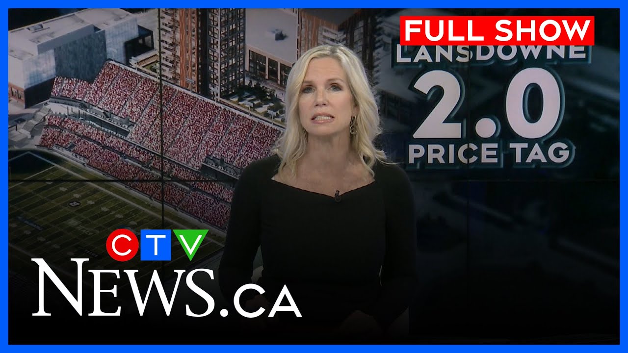 Мэр заявил, что расходы на проект Lansdowne 2.0 снизились | CTV News Ottawa в выпуске Six в понед...