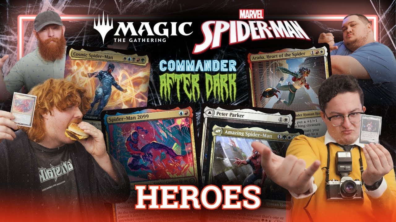 Swinging into Combat!! - Commander After Dark | Spider-Man 2099 v Cosmic v Araña v Peter