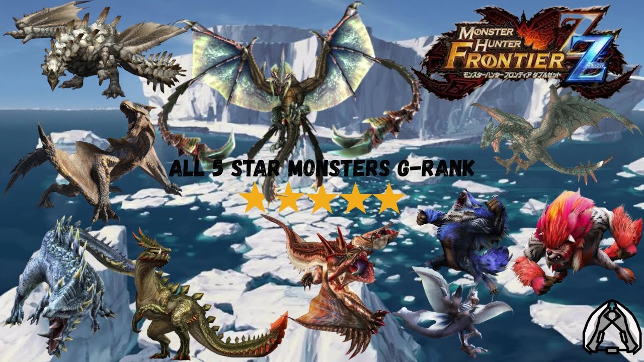[Monster Hunter Frontier Z Zenith] All 5 Star Monsters G Rank Quest (HC) (Magnet Spike) [Solo]