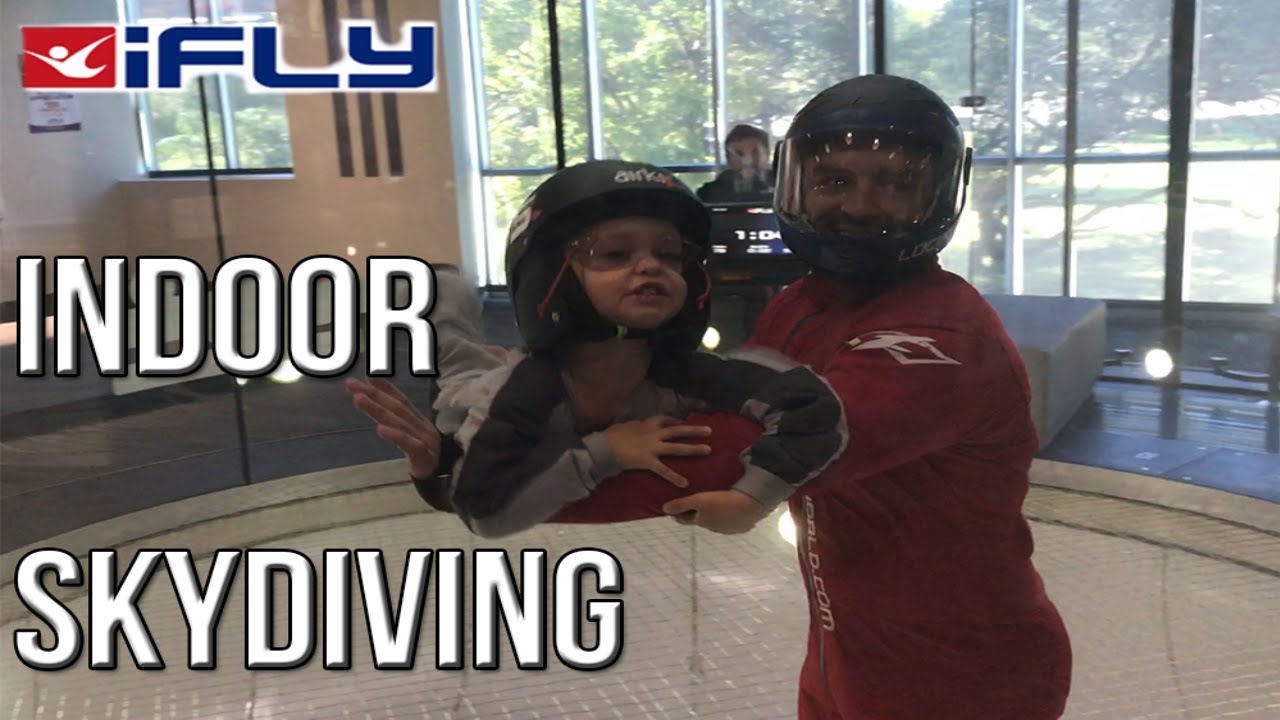 iFLY Indoor Skydiving | Spiderman | Superman | Family Fun | Kids Videos