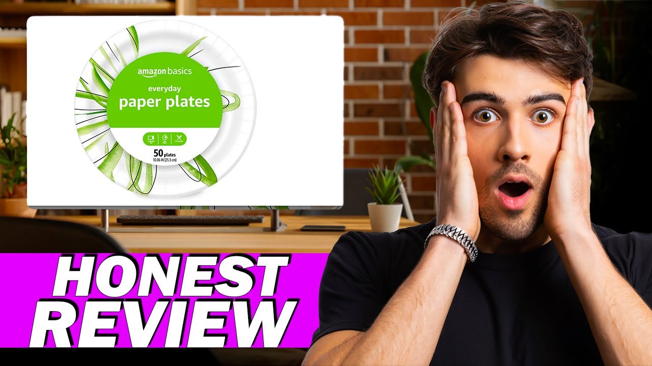 Amazon Basics Everyday Paper Plates 10-Inch Review | Disposable Dinnerware Test & Experience