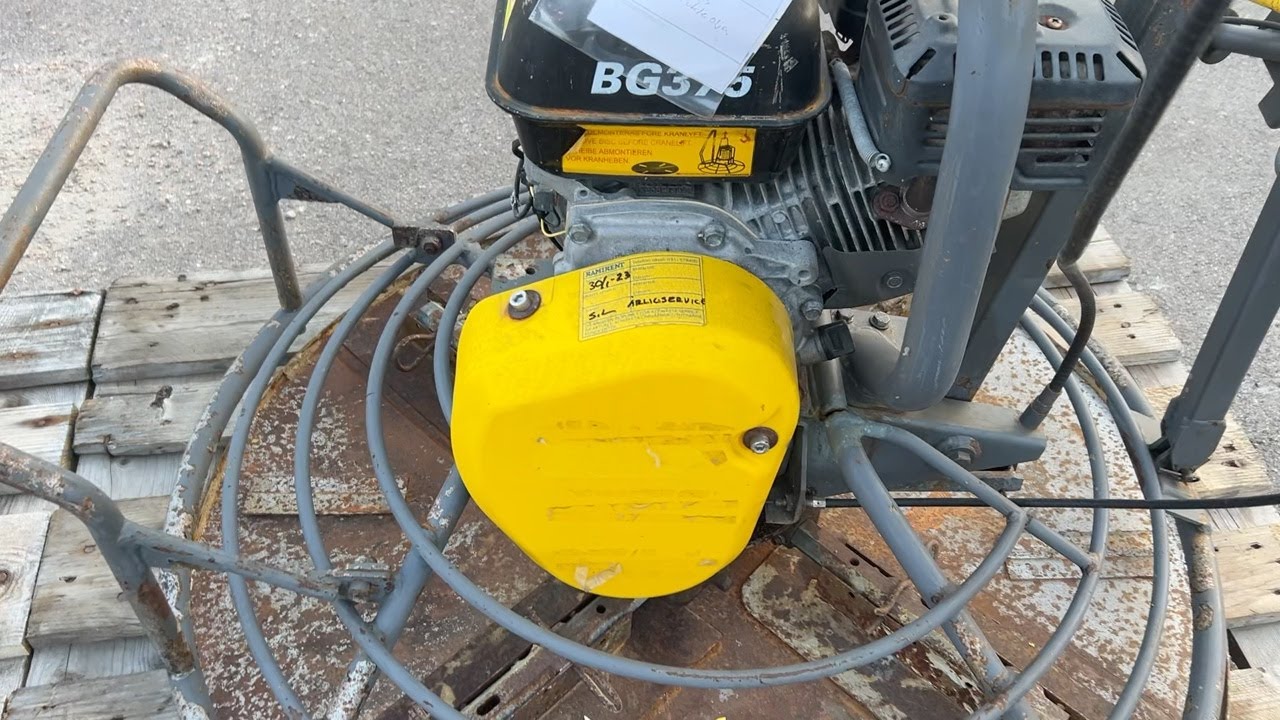 Köp Glättare Atlas Copco, Husqvarna Bg 375 på Klaravik