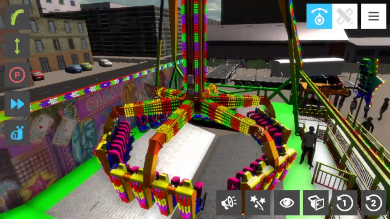 Roundtrip TestRide2019 Funfair Ride Simulator 4