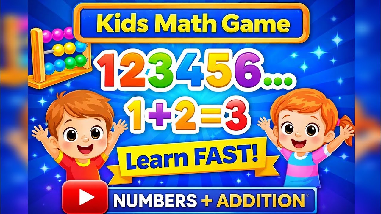 Best Educational Game for Kids 🎯 Learn Numbers, Counting & Addition