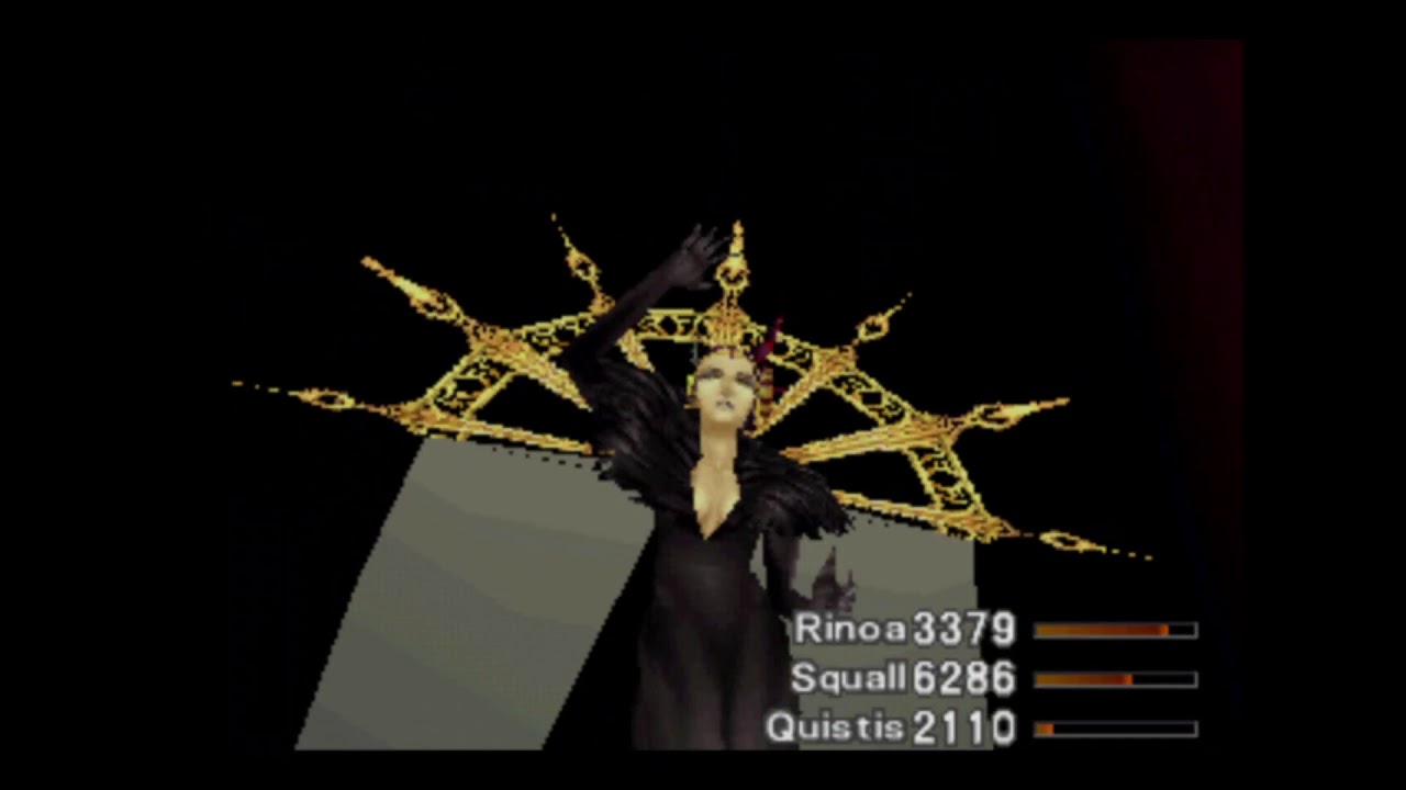 FFVIII Requiem (latest version) Edea (2nd disc) boss battle