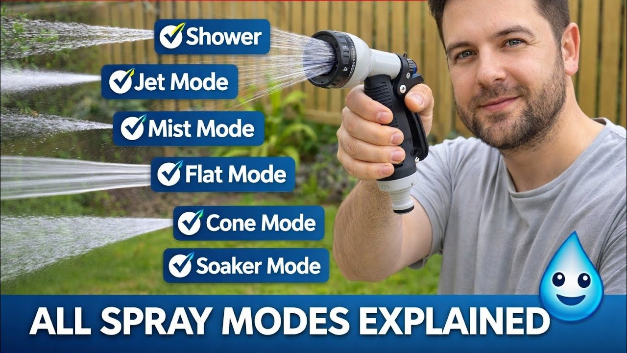 Hose Nozzle Full Review 💧 | Every Mode Explained & Tested