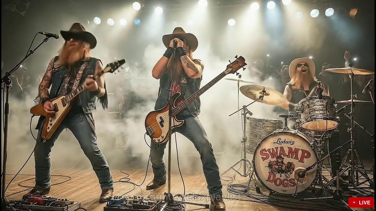 🔥Southern Rock Inferno 2025 | Texas Outlaw Power & Vintage | 🎸 Lynyrd Skynyrd & ZZ Top Vibes