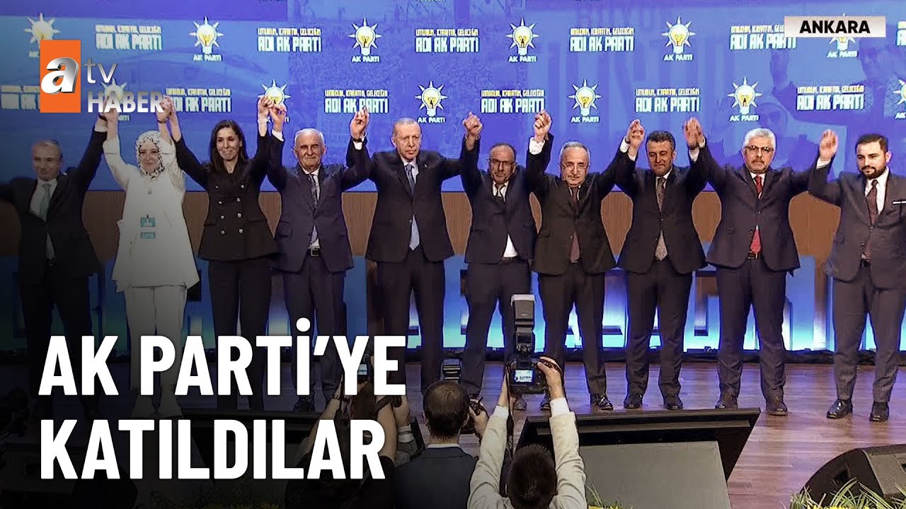 2 milletvekili, 13 belediye başkanı AK Parti’ye katıldı - atv Ana Haber 14 Ağustos 2024