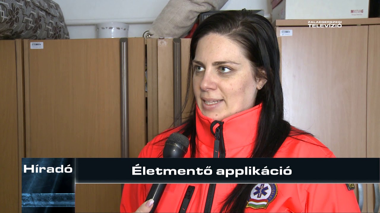 Életmentő applikáció – ZTV Híradó 2020-02-05