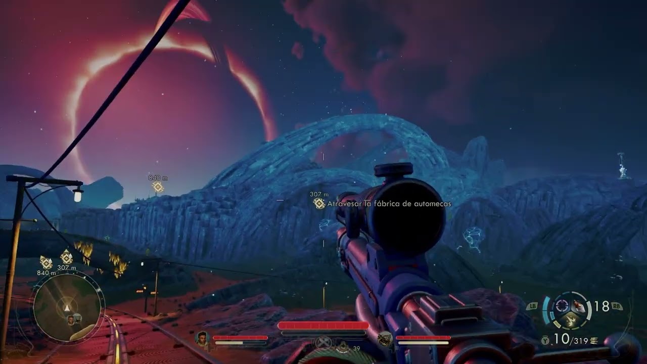 The Outer Worlds 2 Yendo a Pretor en busca de algo importante y ayudando a un amigo Gameplay 15