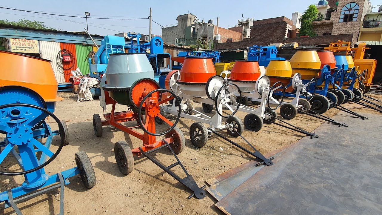 Amazing | Design | All Type | Cement | Concrete Mixer | Machine And | Machinery For Consideration