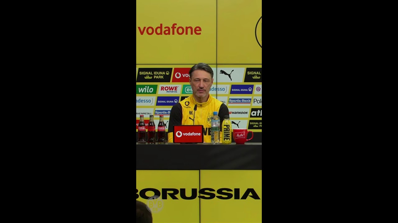 Live: Pressekonferenz mit Niko Kovac | VfL Wolfsburg - BVB