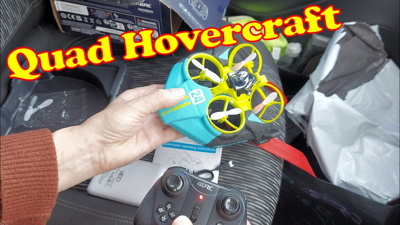 Почтовая сумка - 4D радиоуправляемый квадроцикл на воздушной подушке с AliExpress