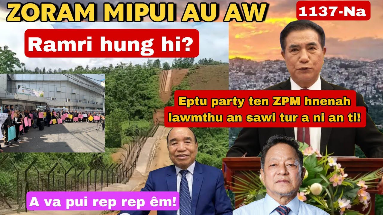 Zoram Mipui Au Aw 1137-Na| A pui rep rep e! 19th Jan.2026