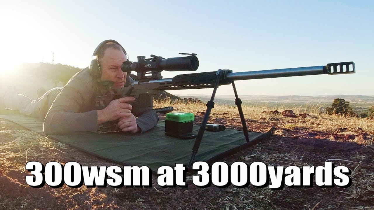 300 Winchester Short Magnum at 3001yards