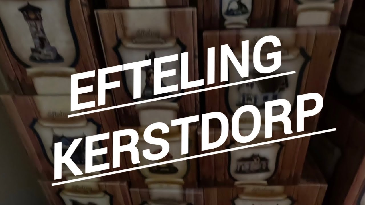 Efteling Kerstdorp #2. Bouw update van mijn Efteling Dorp