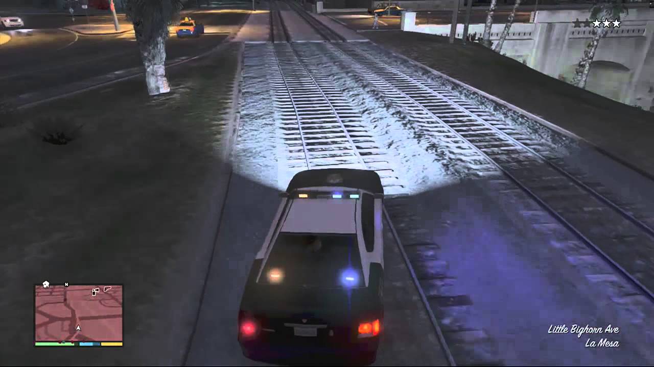 GTA 5 - Location of LSPD Buffalo with Gameplay HD **NEW Channel**link in description