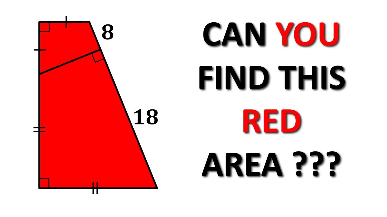 This Trapezium Geometry Puzzle Is Trickier Than It Looks!
