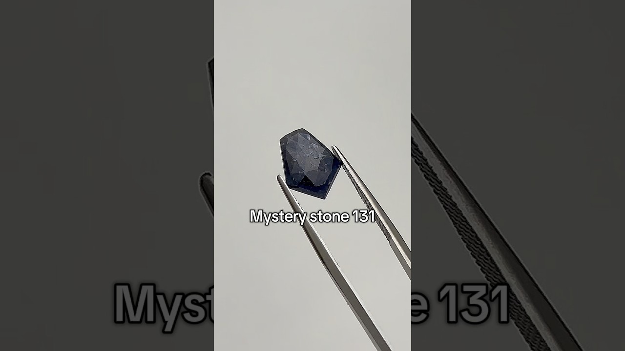 Gem identification with me - Mystery stone 131 #gemologist #gemology #gemstone #gemidentification
