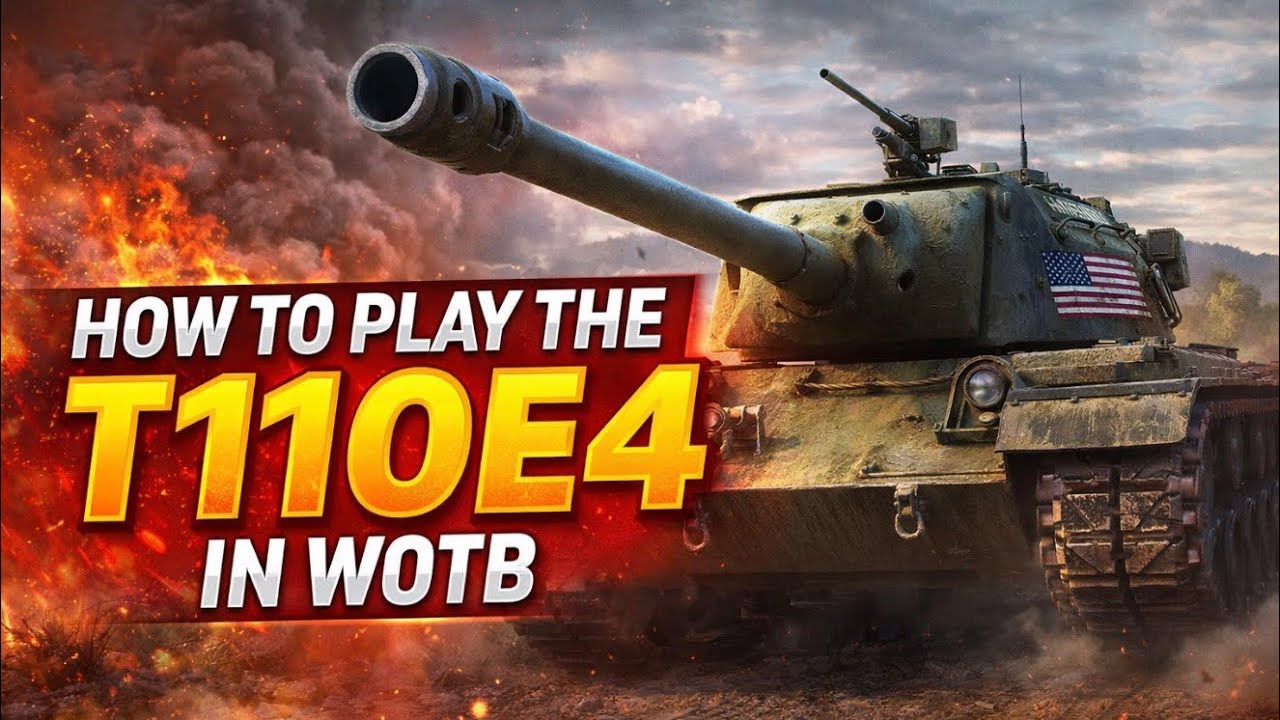 HOW TO PLAY THE T110E4 IN WOTB