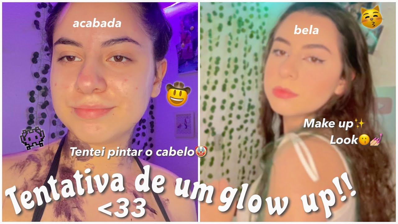 TENTANDO TER UM GLOW UP EM UM DIA!!🤠✨ |Iris Carvalho Costa