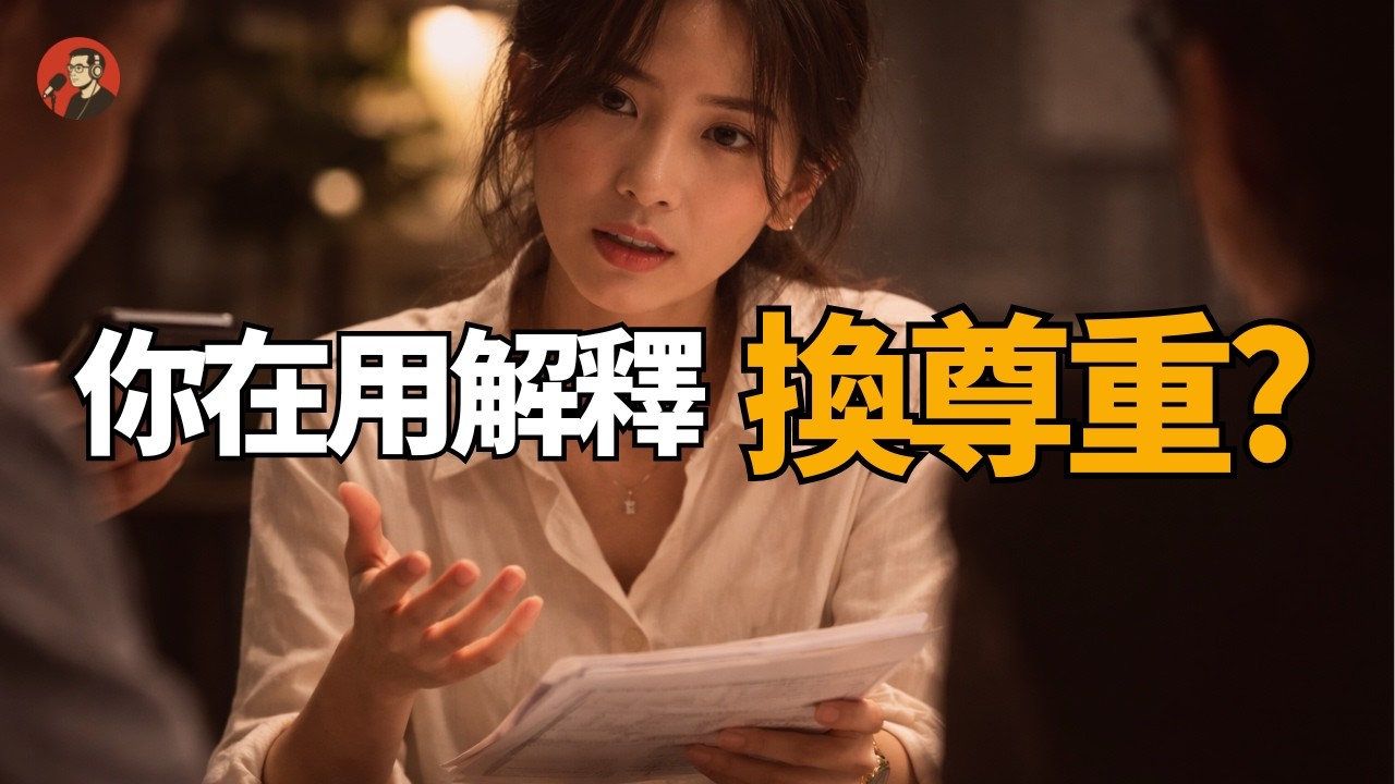 你越解釋，越容易被輕視｜你可能沒發現