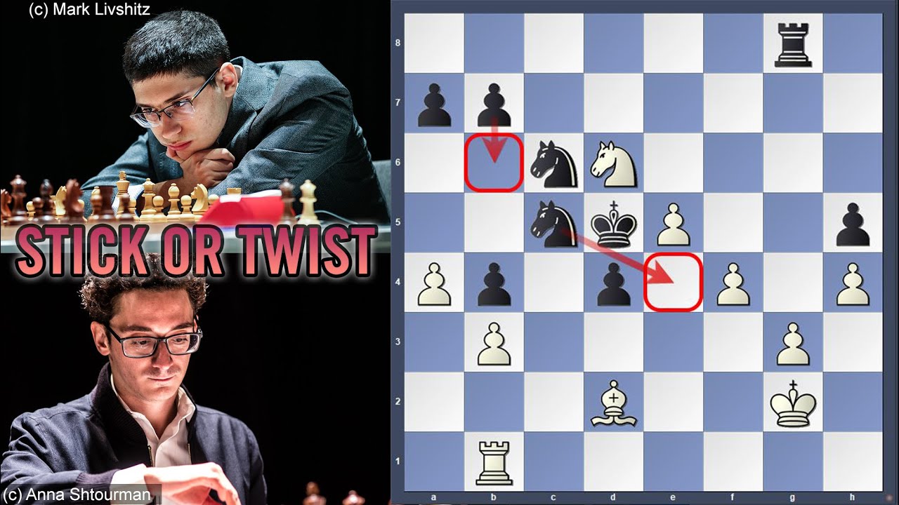 Stick or Twist | Fabiano Caruana vs Alireza Firouzja | FIDE Grand Swiss Riga 2021