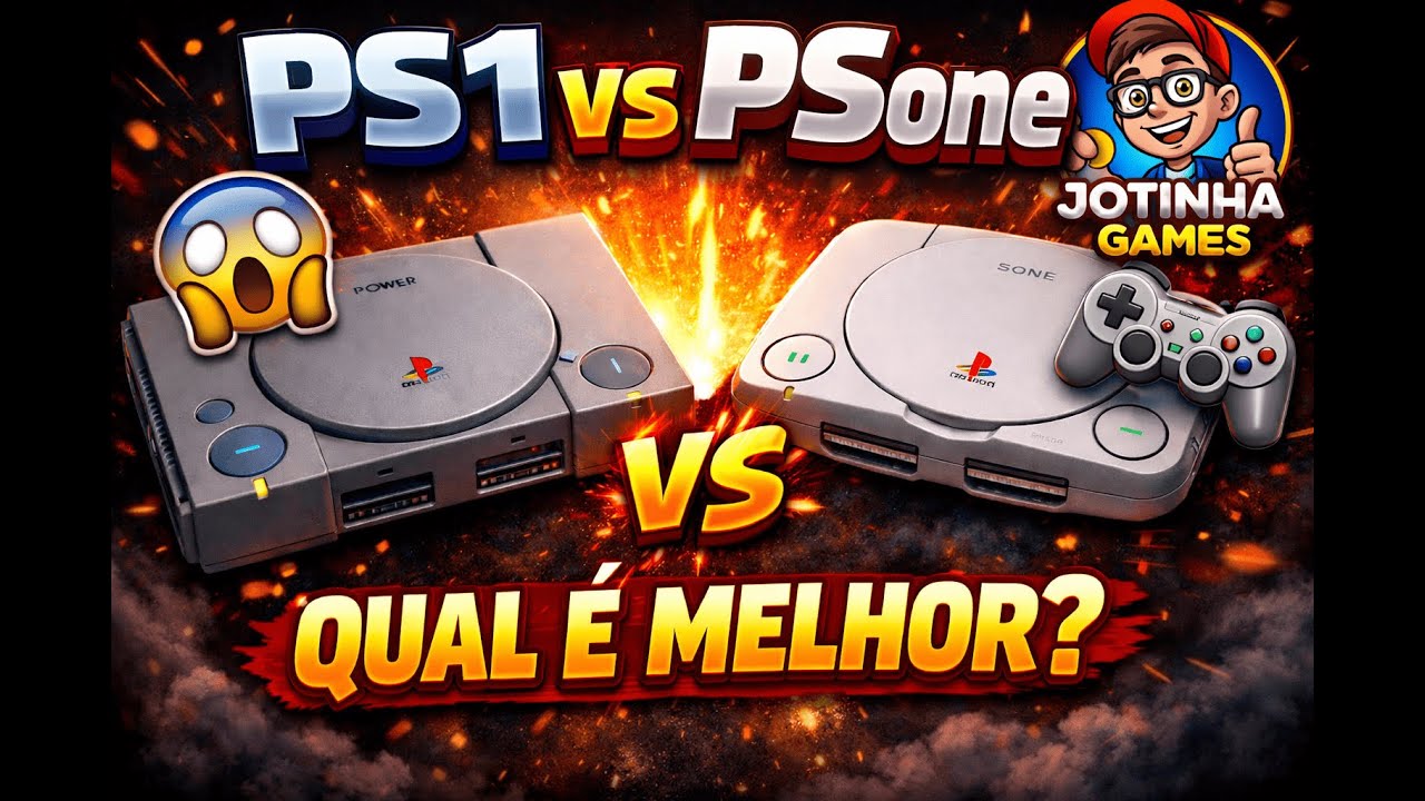 PS1 Fat vs PS one: qual modelo é REALMENTE melhor?