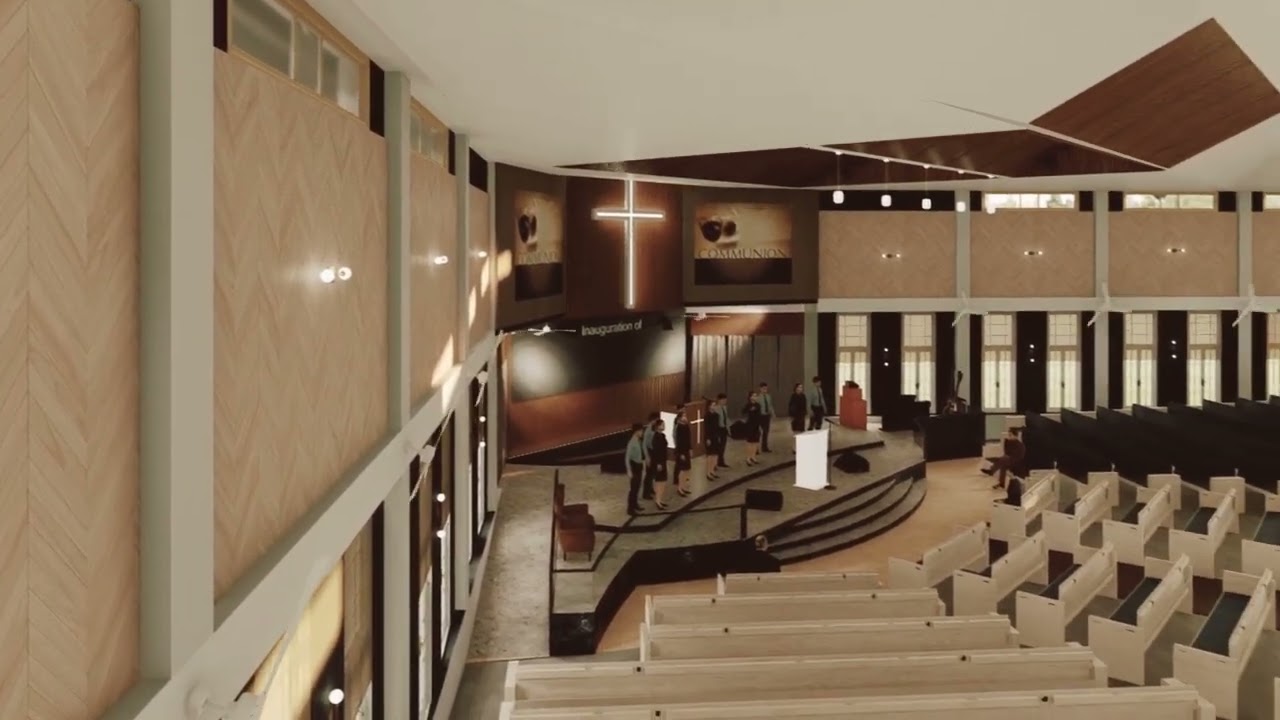 Church interior walkthrough ll Lumion render #architecture #housedesign #designlovers #lumion