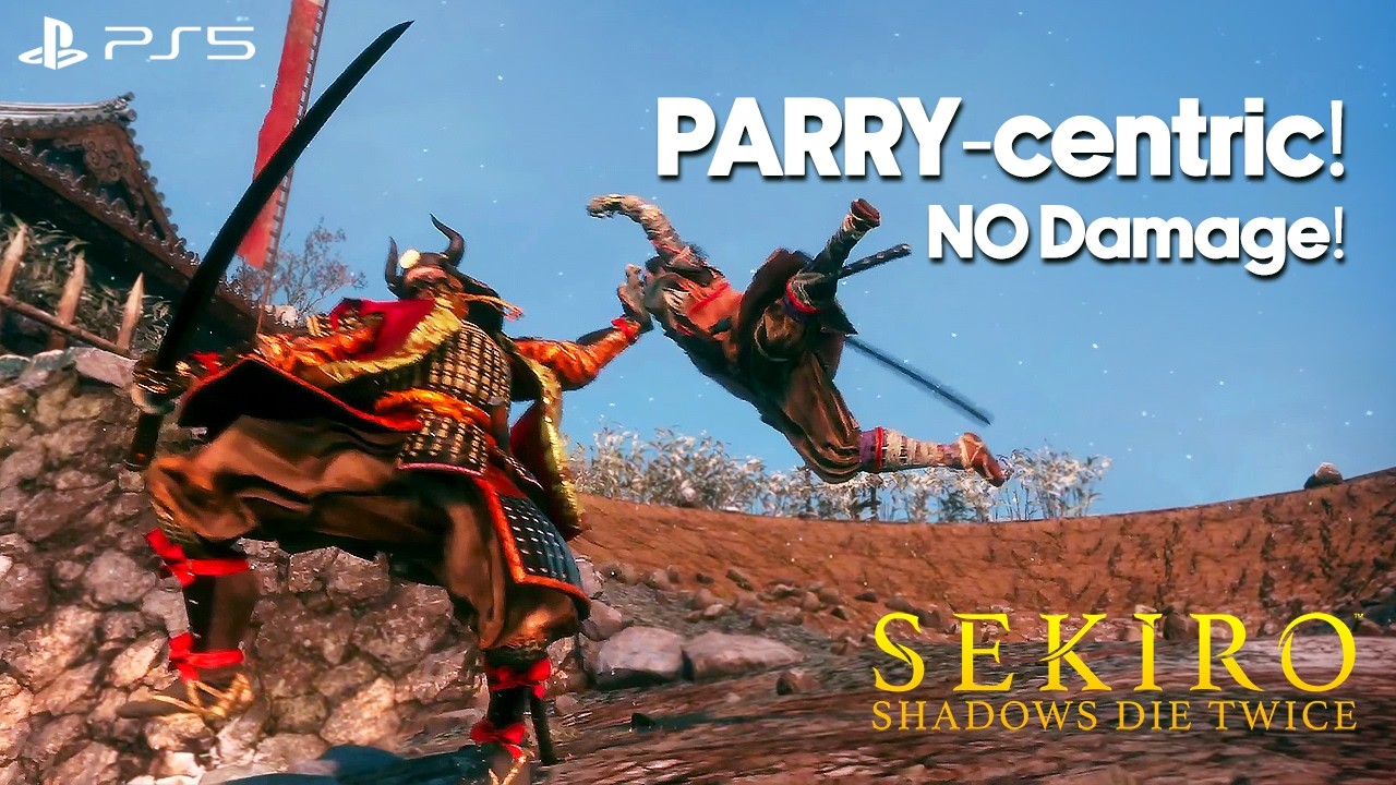 Sekiro - General Tenzen Yamauchi PARRY-centric mini boss fight (NO HIT)