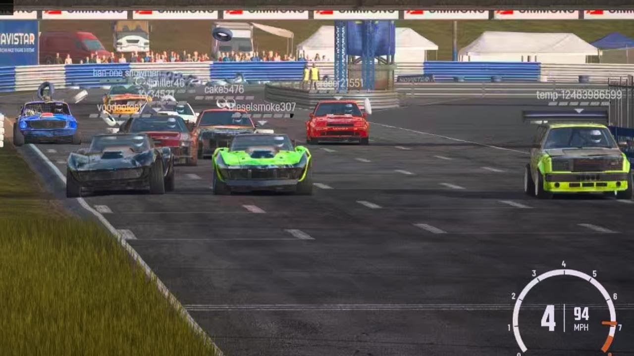 Wreckfest: Temp's lobby