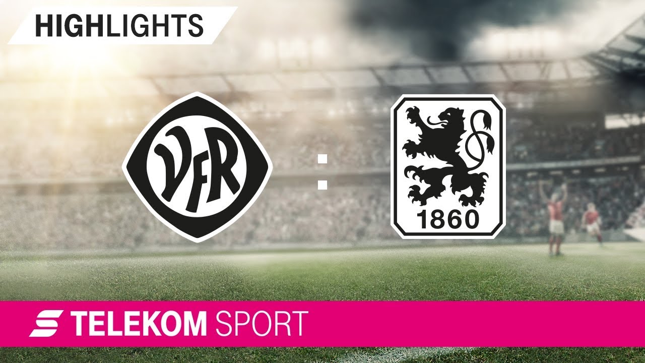 VfR Aalen - TSV 1860 München | Spieltag 5, 18/19 | Telekom Sport