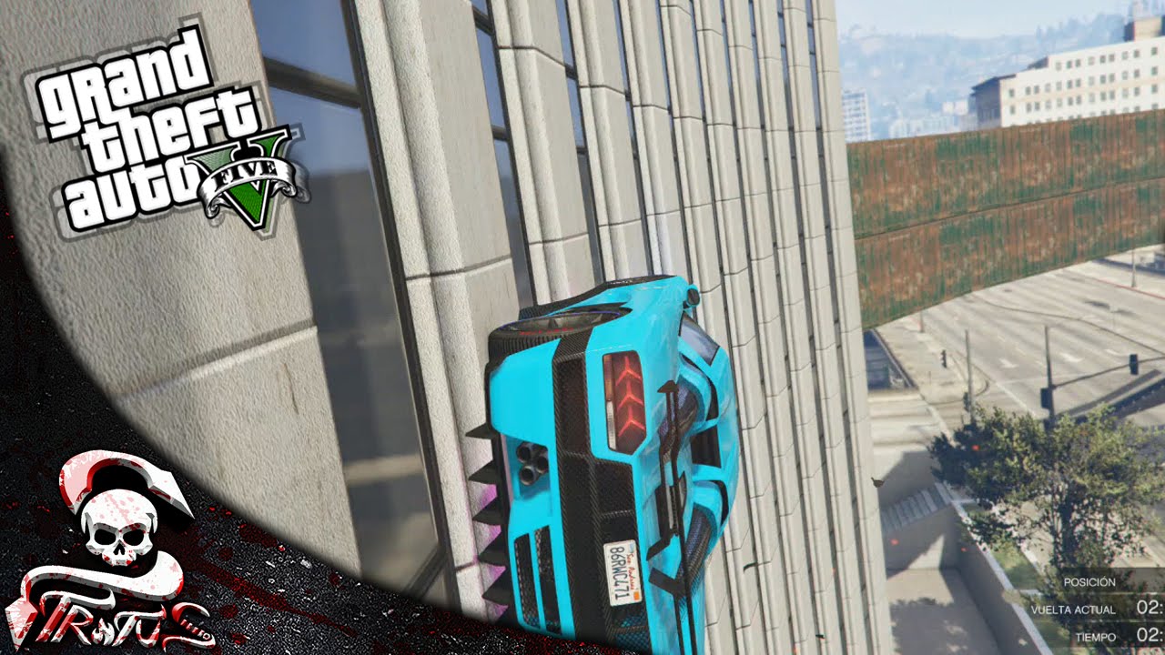 GTA 5 CARRERAS | LA CARRERA DE LA MUERTE #291 WALLRIDE POR EL EDIFICIO | XxStratusxX