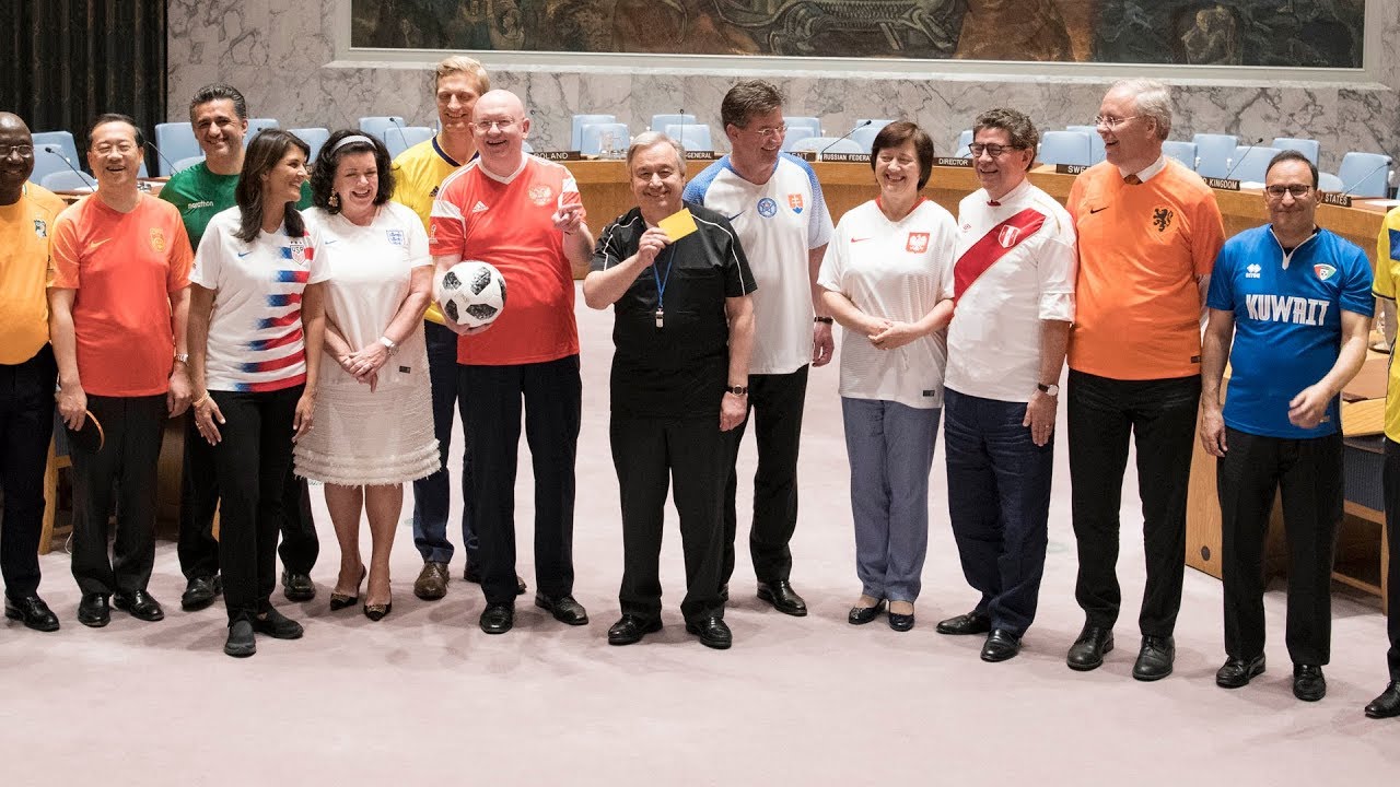 World Cup Spirit at the United Nations