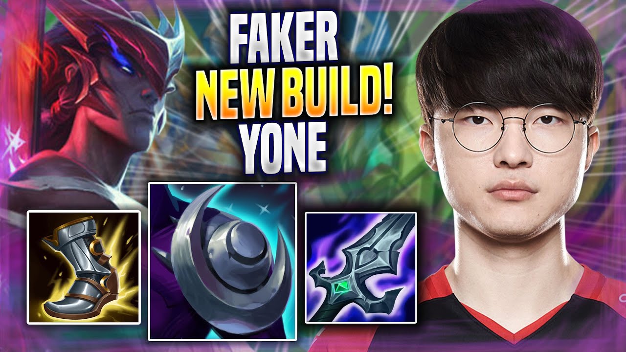 FAKER TRIES NEW YONE BUILD! - T1 Faker Plays Yone MID vs Taliyah! | Season 2022